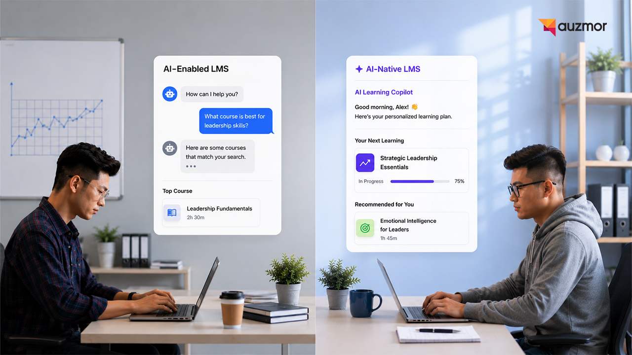 AI Native vs AI Enabled LMS Explained